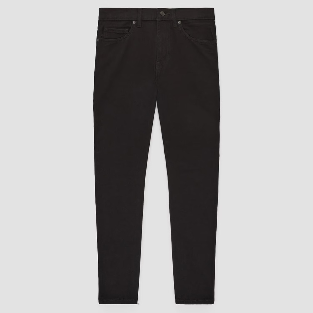Everlane The Slim 4-Way Stretch Organic Jean | Uniform 30x30 NWT Black